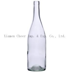 Gwydr tryloyw 750ml gwin Bwrgwyn botelu (GR750-1823)